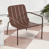 Temple &amp; Webster Otti Steel Outdoor Lounge Chair