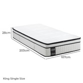 Temple &amp; Webster The Duo Adjustable Comfort Mattress