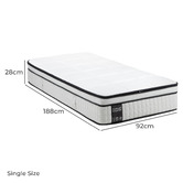 Temple &amp; Webster The Duo Adjustable Comfort Mattress