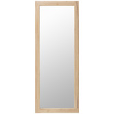 Temple &amp; Webster Oscar Timber Full Length Mirror