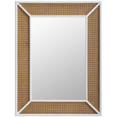 Temple &amp; Webster Raina PE Rattan Wall Mirror