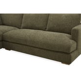 Temple &amp; Webster Haven 4 Seater Upholstered Sofa with Chaise