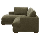 Temple &amp; Webster Haven 4 Seater Upholstered Sofa with Chaise