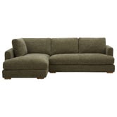 Temple &amp; Webster Haven 4 Seater Upholstered Sofa with Chaise