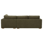 Temple &amp; Webster Haven 4 Seater Upholstered Sofa with Chaise