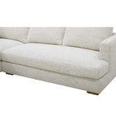 Temple &amp; Webster Haven 4 Seater Upholstered Sofa with Chaise
