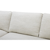 Temple &amp; Webster Haven 4 Seater Upholstered Sofa with Chaise