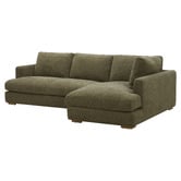 Temple &amp; Webster Haven 4 Seater Upholstered Sofa with Chaise
