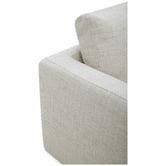Temple &amp; Webster Haven 4 Seater Upholstered Sofa with Chaise