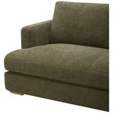 Temple &amp; Webster Haven 4 Seater Upholstered Sofa with Chaise