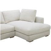 Temple &amp; Webster Haven 4 Seater Upholstered Sofa with Chaise