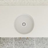 Temple &amp; Webster Bowral 460mm Single Fireclay Round Kitchen Sink