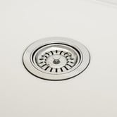 Temple &amp; Webster Bowral Curve 610mm Large Single Fireclay Farmhouse Sink