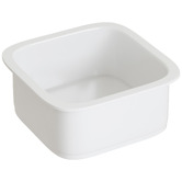 Temple &amp; Webster Bowral 483mm Single Fireclay Square Kitchen Sink