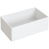 Temple &amp; Webster Bowral 760mm Single Fireclay Farmhouse Sink