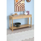 Temple &amp; Webster Rupert 2 Drawer Console Table
