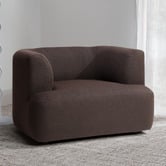 Temple &amp; Webster Gala Boucle Armchair