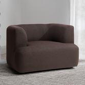 Temple &amp; Webster Gala Boucle Armchair