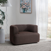 Temple &amp; Webster Gala Boucle Armchair