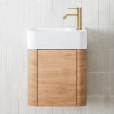 Temple &amp; Webster Boyd 460mm Wall Hung Single Vanity
