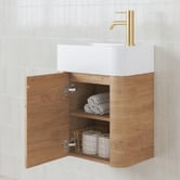 Temple &amp; Webster Boyd 460mm Wall Hung Single Vanity