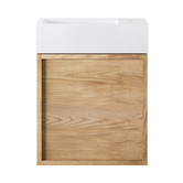Temple &amp; Webster Cali 460mm Wall Hung Single Vanity