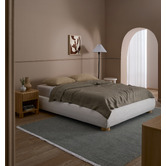 Temple &amp; Webster Paloma Boucle Bed Base