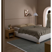 Temple &amp; Webster Paloma Boucle Bed Base