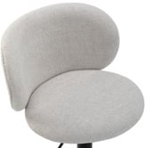 Temple &amp; Webster Noel  Boucle Adjustable Bar Stools