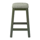 Temple &amp; Webster 65cm Reid Boucle Counter Stool