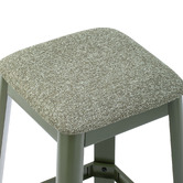 Temple &amp; Webster 65cm Reid Boucle Counter Stool