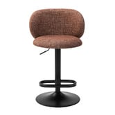 Temple &amp; Webster Noel  Boucle Adjustable Bar Stools