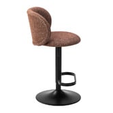 Temple &amp; Webster Noel  Boucle Adjustable Bar Stools