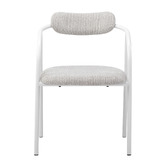 Temple &amp; Webster Tuba Boucle Dining Chairs