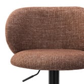 Temple &amp; Webster Noel  Boucle Adjustable Bar Stools