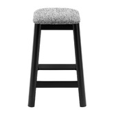 Temple &amp; Webster 65cm Reid Boucle Counter Stool