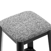 Temple &amp; Webster 65cm Reid Boucle Counter Stool