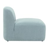 Temple &amp; Webster Cami Chenille Armless Lounge Chair