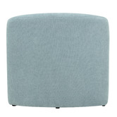 Temple &amp; Webster Cami Chenille Armless Lounge Chair