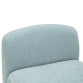Temple &amp; Webster Cami Chenille Armless Lounge Chair