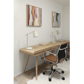 Temple &amp; Webster Renee 2 Drawer Desk