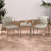 Temple &amp; Webster 2 Seater Drift Outdoor Bistro Set