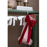Temple &amp; Webster Velvet Bow Christmas Garland