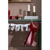 Temple &amp; Webster Bow Velvet Christmas Stocking