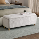 Temple &amp; Webster Milo Storage Ottoman Bench