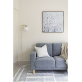 Temple &amp; Webster Zahli Steel Floor Lamp