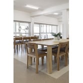 Temple &amp; Webster Tara Mango Wood Dining Table