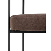 Temple &amp; Webster 65cm Tamara Chenille Bar Stools