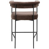 Temple &amp; Webster 65cm Tamara Chenille Bar Stools