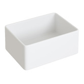 Temple &amp; Webster Bowral 610mm Single Fireclay Kitchen Sink